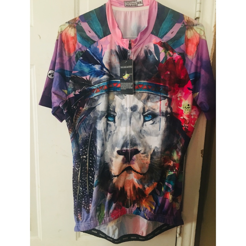 Weimostar womens cycling short sleeve jersey size xxl NWT